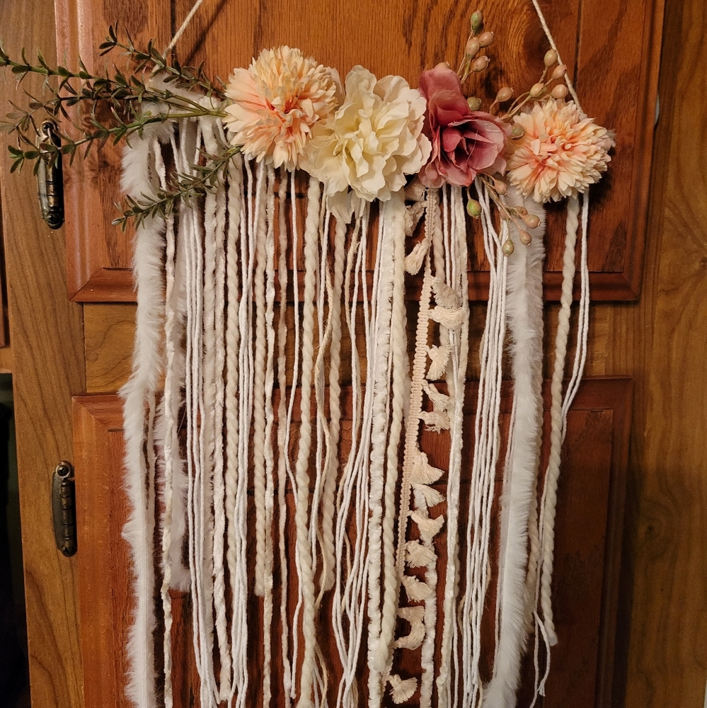 Boho hanging decor